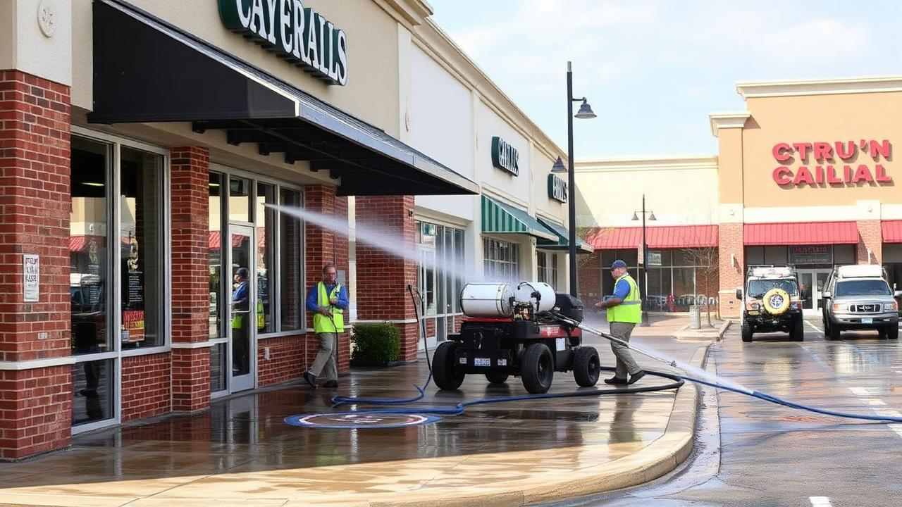 Commercial Pressure Washing service
