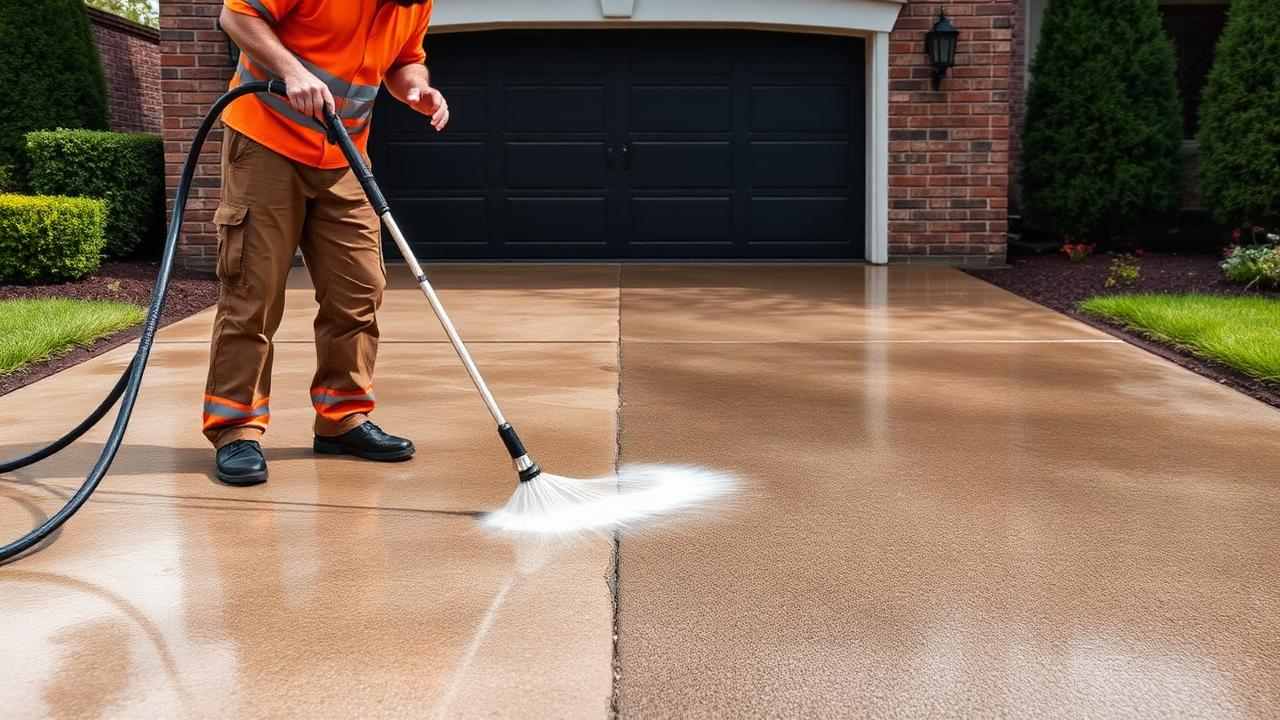 Driveway & Concrete Cleaning